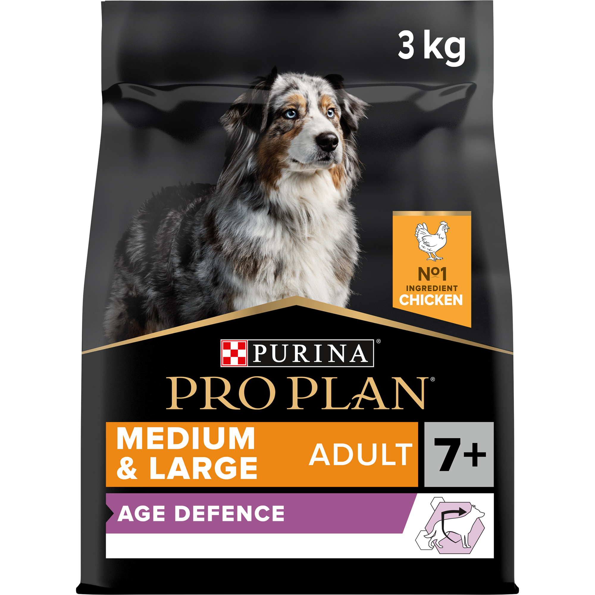 PRO PLAN Medium And Large Adult 7 Dog Chicken With Optiage